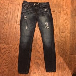 Express distressed jeans